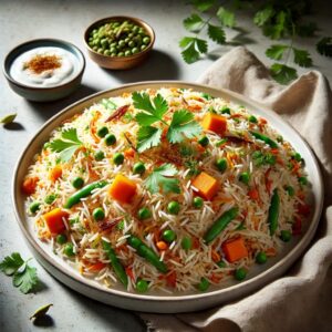 Biryani Half + Special Chicken Fry (Half)