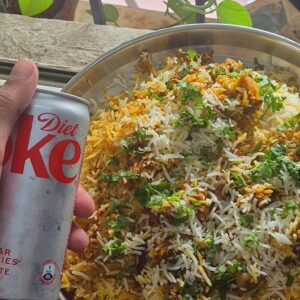 Zafarani Biryani Half + Coke